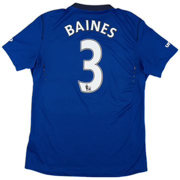2014-15 Everton Home Shirt Baines #3VS