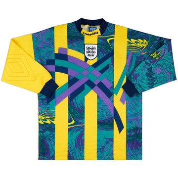 1995-96 England GK Shirt #22 - 7/10 - (XL)
