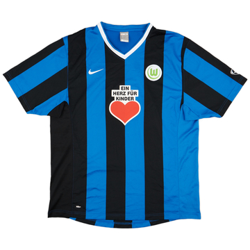 2007-08 Wolfsburg Away Shirt - 8/10 - (XL)