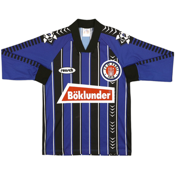 1996-97 St Pauli Away L/S Shirt - 7/10 - (XS/S)