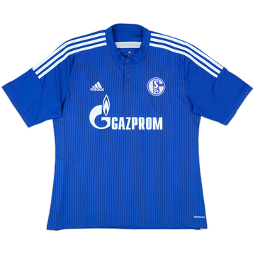 2014-16 Schalke Home Shirt - 9/10 - (XL)