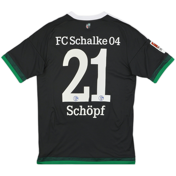 2015-17 Schalke Third Shirt Schopf #21 - 10/10 - (S)
