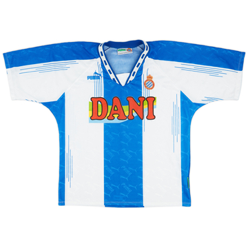 1994-95 Espanyol Home Shirt - 8/10 - (XL)