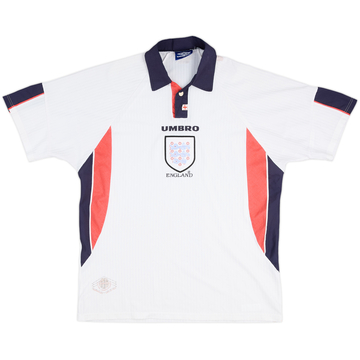 1997-99 England Home Shirt - 5/10 - (XL)