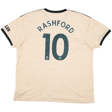 2019-20 Manchester United Away Shirt Rashford #10 - 7/10 - (XXL)