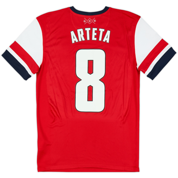 2012-14 Arsenal Home Shirt Arteta #8 - 8/10 - (S)