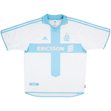 2000-01 Olympique Marseille Home Shirt - 5/10 - (XL)