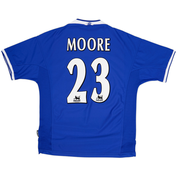 1999-00 Everton Home Shirt Moore #23 - 8/10 - (L)