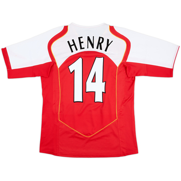 2004-05 Arsenal Home Shirt Henry #14 - 8/10 - (M)
