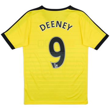 2015-16 Watford Home Shirt Deeney #9 - 4/10 - (S)