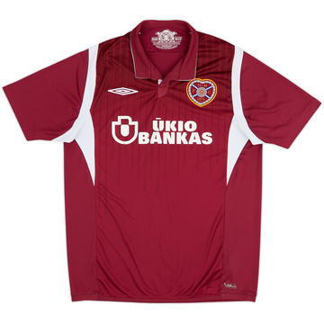 2009-10 Hearts Home Shirt - 5/10 - (M)