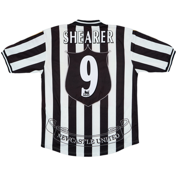 1997-99 Newcastle Home Shirt Shearer #9 - 6/10 - (L)