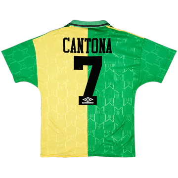1992-94 Manchester United Third Shirt Cantona #7 - 7/10 - (M)