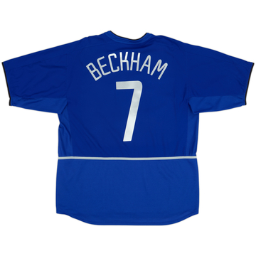 2002-03 Manchester United Third Shirt Beckham #7 - 6/10 - (XL)