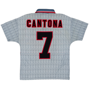 1995-96 Manchester United Away Shirt Cantona #7 - 9/10 - (Y)