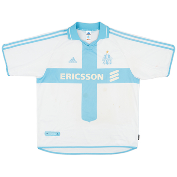 2000-01 Olympique Marseille Home Shirt - 5/10 - (XL)