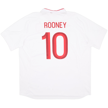 2012-13 England Home Shirt Rooney #10 (3XL)