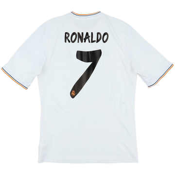 2013-14 Real Madrid Home Shirt Ronaldo #7 - 6/10 - (M)