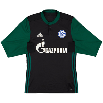 2017-18 Schalke Authentic Third L/S Shirt - 5/10 - (S)