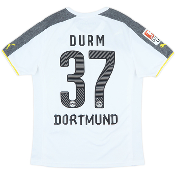 2013-15 Borussia Dortmund Third Shirt Durm #37 - 8/10 - (S)