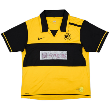 2007-08 Borussia Dortmund Home Shirt - 4/10 - (XL)