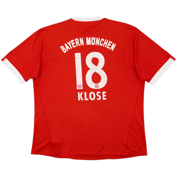 2009-10 Bayern Múnich Camiseta Local Klose #18 - 6/10 - (XXL)