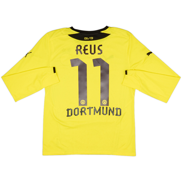 2013-14 Borussia Dortmund Home L/S Shirt Reus #11 - 7/10 - (S)