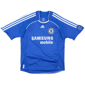 2006-08 Chelsea Home Shirt - 7/10 - (M.Boys)