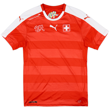 2016-17 Switzerland Home Shirt - 8/10 - (S)