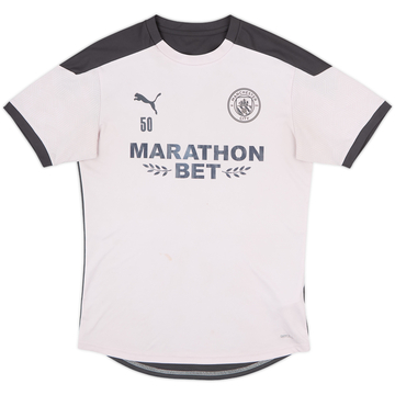 2020-21 Manchester City Puma Player Issue Training Shirt #50 - 7/10 - (M)