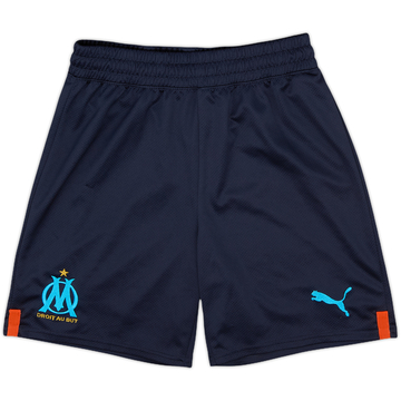 2022-23 Olympique Marseille Away Shorts - 9/10 - (S)