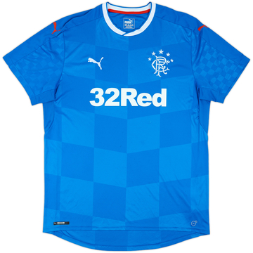 2016-18 Rangers Home Shirt - 7/10 - (XXL)