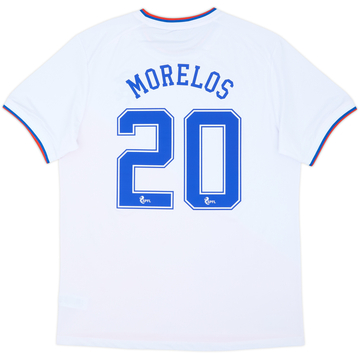 2022-23 Rangers Authentic Away Shirt Morelos #20 - 10/10 - (L)