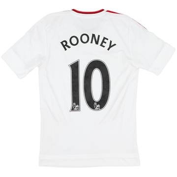2015-16 Manchester United Away Shirt Rooney #10 - 7/10 - (XS)