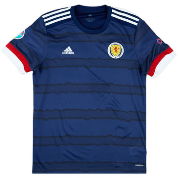 2020-22 Scotland Home Shirt - 8/10 - (L)