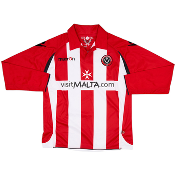 2009-10 Sheffield United Home L/S Shirt - 8/10 - (S)