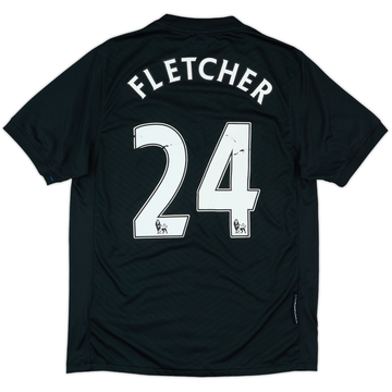 2009-10 Manchester United Away Shirt Fletcher #24 - 6/10 - (S)