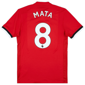 2017-18 Manchester United Home Shirt Mata #8 - 7/10 - (S)
