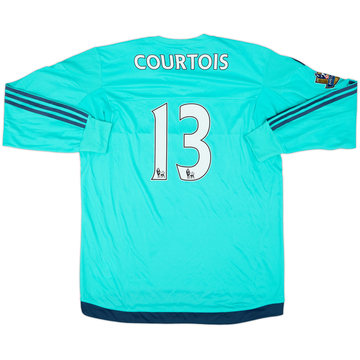 2015-16 Chelsea Player Issue GK Shirt Courtois #13 (XL)