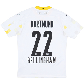 2020-21 Borussia Dortmund Authentic Away Cup Shirt Bellingham #22 - 8/10 - (M)