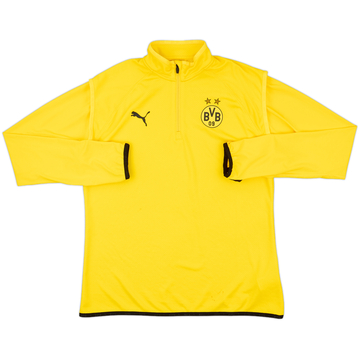 2021-22 Borussia Dortmund Puma 1/4 Zip Pre-Match Top - 8/10 - (L)
