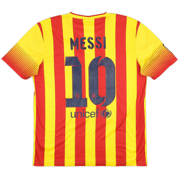 2013-15 Barcelona Away Shirt Messi #10 - 6/10 - (L)