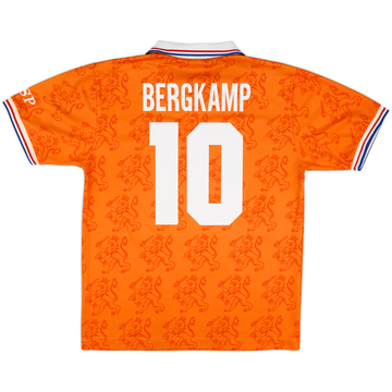 1994 Netherlands Home Shirt Bergkamp #10 - 6/10 - (L)