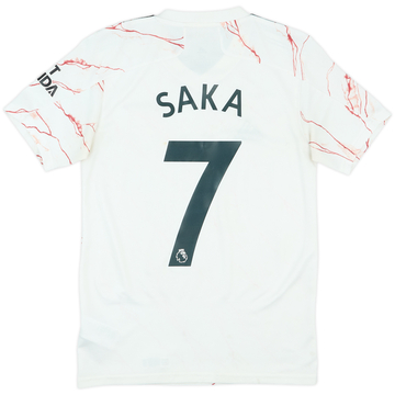 2020-21 Arsenal Away Shirt Saka #7 - 6/10 - (XS)