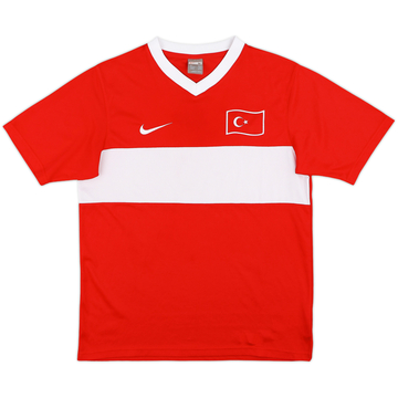 2008-10 Turkey Basic Home Shirt - 9/10 - (M)