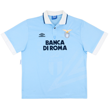 1993-95 Lazio Home Shirt - 9/10 - (XL)