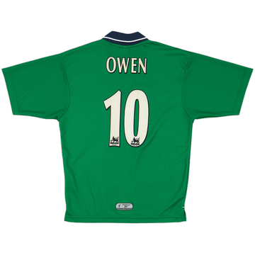 1999-00 Liverpool Away Shirt Owen #10 - 8/10 - (S)