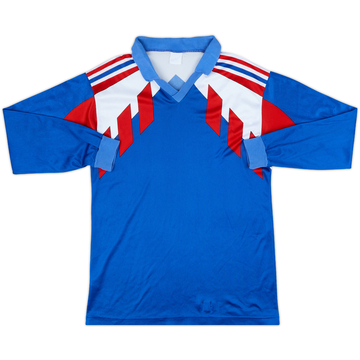 1990s adidas Template L/S Shirt (France) - 8/10 - (S)