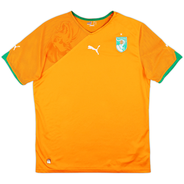 2010-11 Ivory Coast Home Shirt - 9/10 - (L)