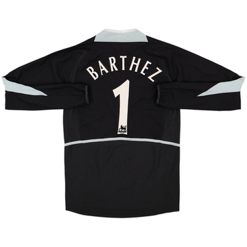 2002-04 Manchester United GK Shirt Barthez #1 - 9/10 - (XL.Boys)